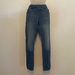 Lee dark blue denim joggers size large